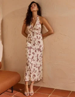 Anaise Halter Maxi Dress