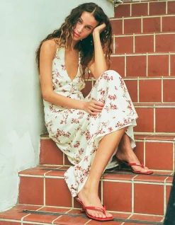 Anaise Halter Maxi Dress