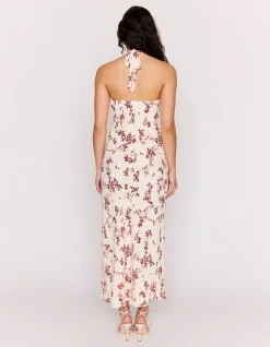 Anaise Halter Maxi Dress