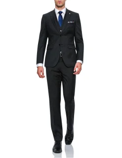 Anchor Plain Twill Wool Suit Jacket