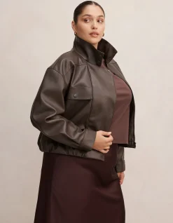 ANGELA CURVE OVERSIZED BOMBER JACKET