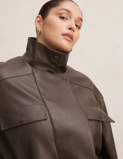ANGELA CURVE OVERSIZED BOMBER JACKET