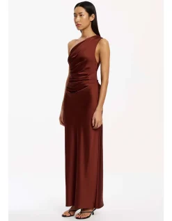 ANGELA ONE SHOULDER MAXI DRESS
