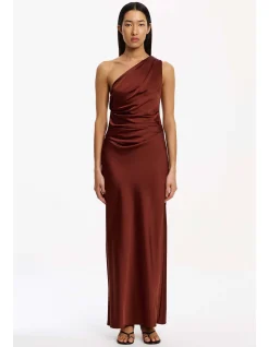 ANGELA ONE SHOULDER MAXI DRESS