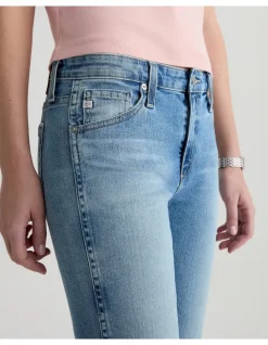 Angel Mid Rise Bootcut Denim Jeans