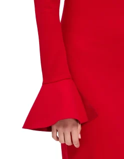 ANICA LS ROUND NECK MAXI DRESS