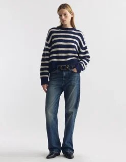 ANISA STRIPE SWEATER
