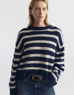 ANISA STRIPE SWEATER
