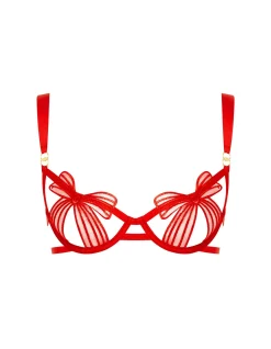 Annabel Festive Open Bow Wired Bra