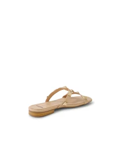 Antina Studded Strap Flat Sandals
