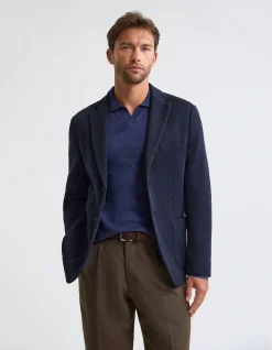 ANTONIO COTTON KNITTED BLAZER