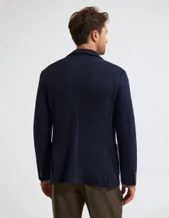 ANTONIO COTTON KNITTED BLAZER