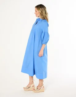 Anya Collared Smock Dress