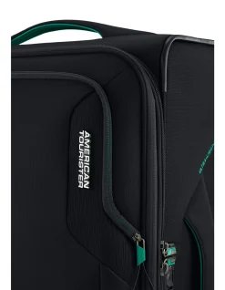 Applite 5 72cm Expandable Large Suitcase Black