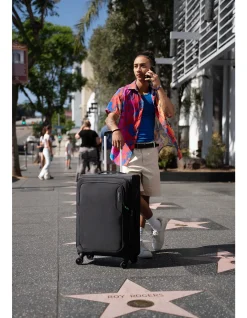 Applite 5 72cm Expandable Large Suitcase Black
