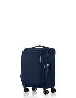 Applite 5 55cm Expandable Small Carry-On Suitcase Navy