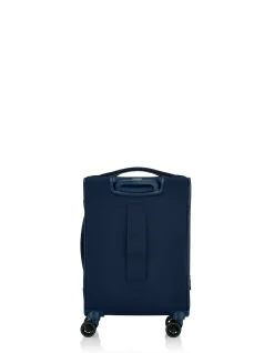 Applite 5 55cm Expandable Small Carry-On Suitcase Navy