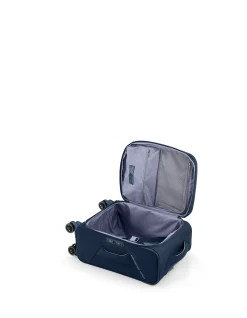 Applite 5 55cm Expandable Small Carry-On Suitcase Navy
