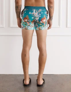 Aqua Blu Sirene Lycra Swim Shorts