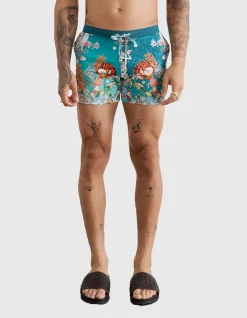 Aqua Blu Sirene Lycra Swim Shorts