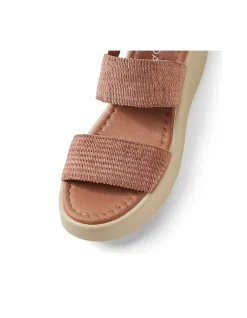 Aramis Elastic Strap Platform Sandals