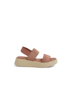 Aramis Elastic Strap Platform Sandals