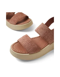 Aramis Elastic Strap Platform Sandals