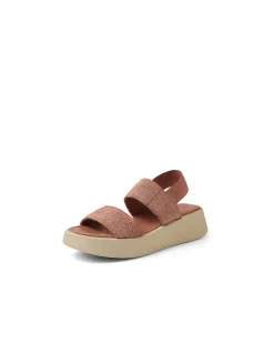 Aramis Elastic Strap Platform Sandals