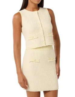 ARIA BOUCLE KNIT TANK