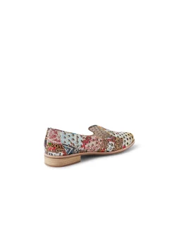 Ariah Laser Cut Patent Leather Loafers