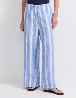 ARIANA STRIPE LINEN PANT