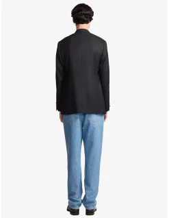Arlo Super 110s Slim Wool Peak Lapel Blazer
