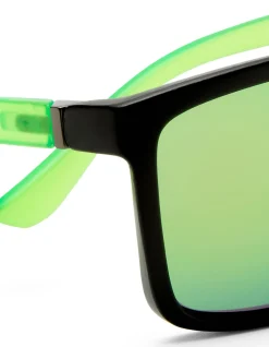ARLTUNGA BLACK D-FRAME SUNGLASSES