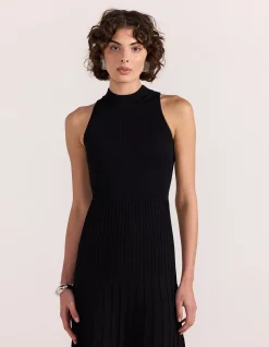ASTA KNIT MIDI DRESS