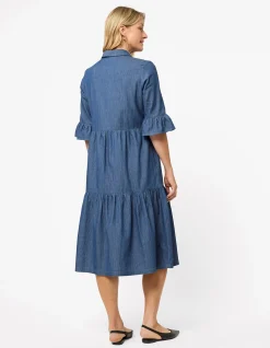 ASTAR ELBOW SLEEVE DRESS
