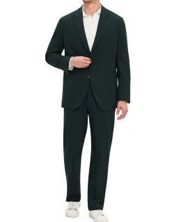 ASTON TWO BUTTON TECHNICAL WOOL JACKET