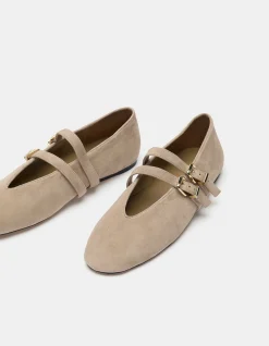 ASTOR DOUBLE STRAP BALLET FLAT