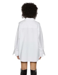 ASTRA LS SHIRT WHITE OXFORD