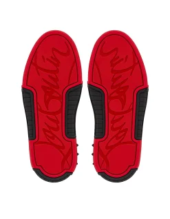 ASTROLOUBI FLAT CALF/SUEDE/CLF
