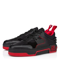 ASTROLOUBI FLAT CALF/SUEDE/CLF
