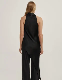 Asymmetric Halter Tunic