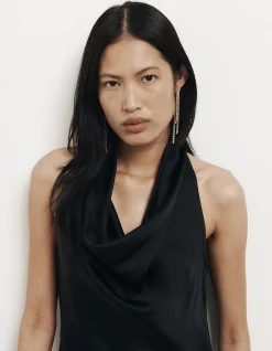 Asymmetric Halter Tunic
