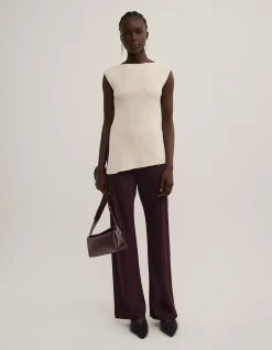 Asymmetric Hem Knit Tank
