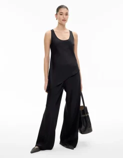 Asymmetrical Scoop Tank Top