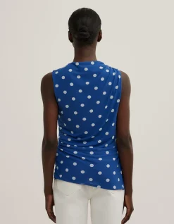 Asymmetric Mesh Tank Top