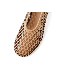 ATUNED Cut Out Slingback Kitten Heel Pumps