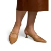 Audrey Kitten Heel - Tan