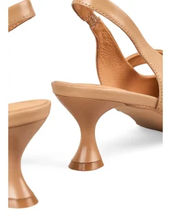 Audrey Kitten Heel - Tan