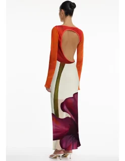 AUGUST LONG SLEEVE MAXI DRESS