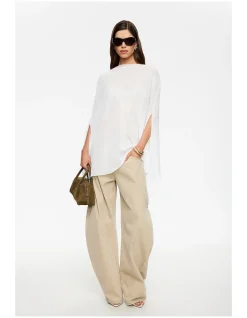 Aura Poncho Sheer Dress